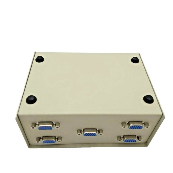 Data Transfer Switch with 4 Outputs A-B-C-D Type DB9 Serial Ports Network Switch - Picture 4 of 7